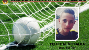 FELIPE MESA VILLALBA
Jugador destacado Categoría Sub 18
