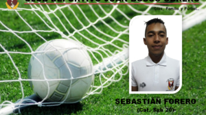 SEBASTIÁN FORERO ACERO
Jugador destacado Categoría Sub 20