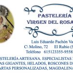 PASTELERIA VIRGEN DEL ROSARIO
C/ MOLINO 72
 EL RUBIO (SEVILLA)